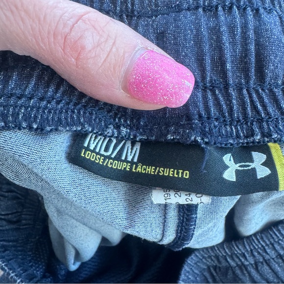 Under Armour Blue Loose Fit Tech Pants M - Picture 5 of 7